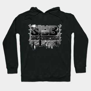 Deformed Fluid letters Art design Hoodie